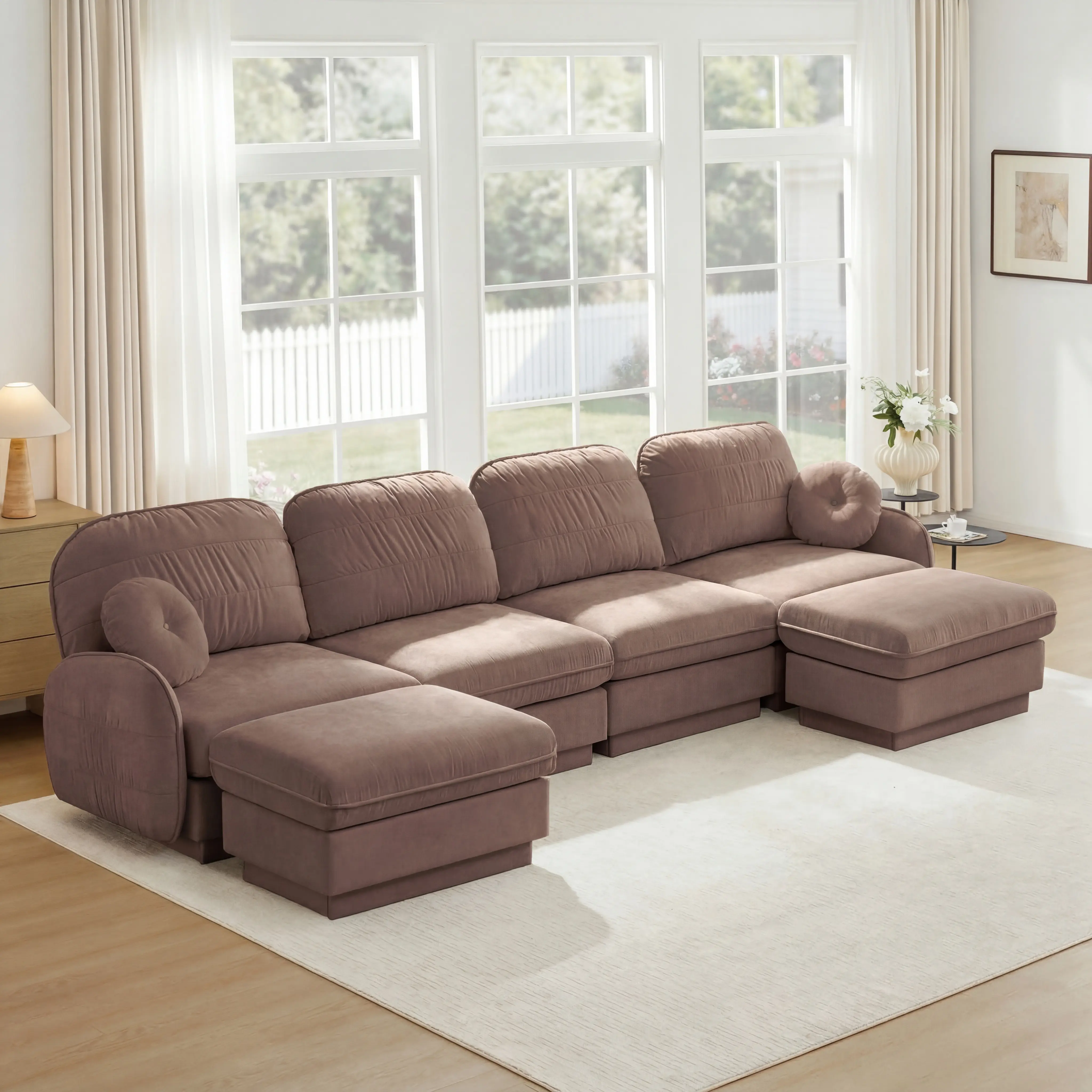 Rose Dust + Chenille + 4 Seat2