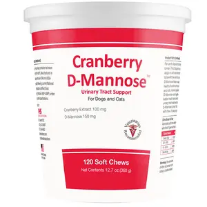 Cranberry D-Mannose Urinary Tract Support for Dogs and Cats