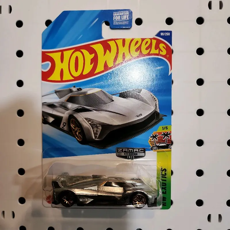 Hot Wheels 2025 K Case ZAMAC Cadillac Project GTP Hypercar