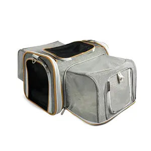 Mr. Peanut's Platinum Series Double Expandable Pet Carrier