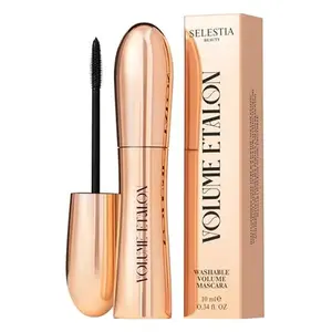 SELESTIA BEAUTY Washable Volume Mascara Volume Etalon - Black Mascara with Weightless Washable Formula - Long-Lasting Volumizing