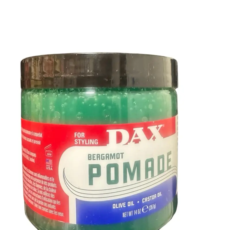 DAX Bergamot Pomade for Styling with Olive Oil & Castor Oil 14 oz Jar