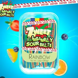 Zweet Insanely Sour Belts - Perfect Snack for Any Occasion
