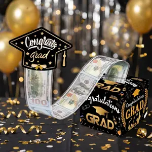 2026 Graduation Money Box, Class of 2026 Cash Gift Box, Graduation Party Money Holder, Congrats Grad Decorations for High School & College, Graduation Gifts