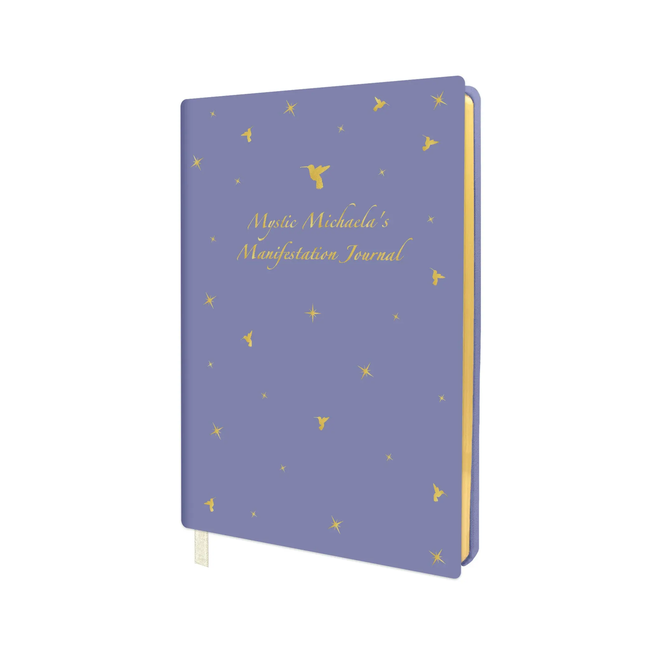 Define x Mystic Michaela Softcover Manifestation Journal - Office Notebook with Reflection Prompts, Accountability Tracking, Action Plans, Visualization Pages, Note Pages, Ribbon Bookmark