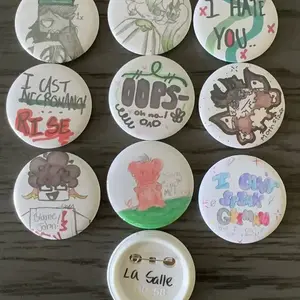 DoudouX ONE Click Shop Chat, Send Photo, Custom Badges, 10 pieces, 20 pieces, 30 pieces