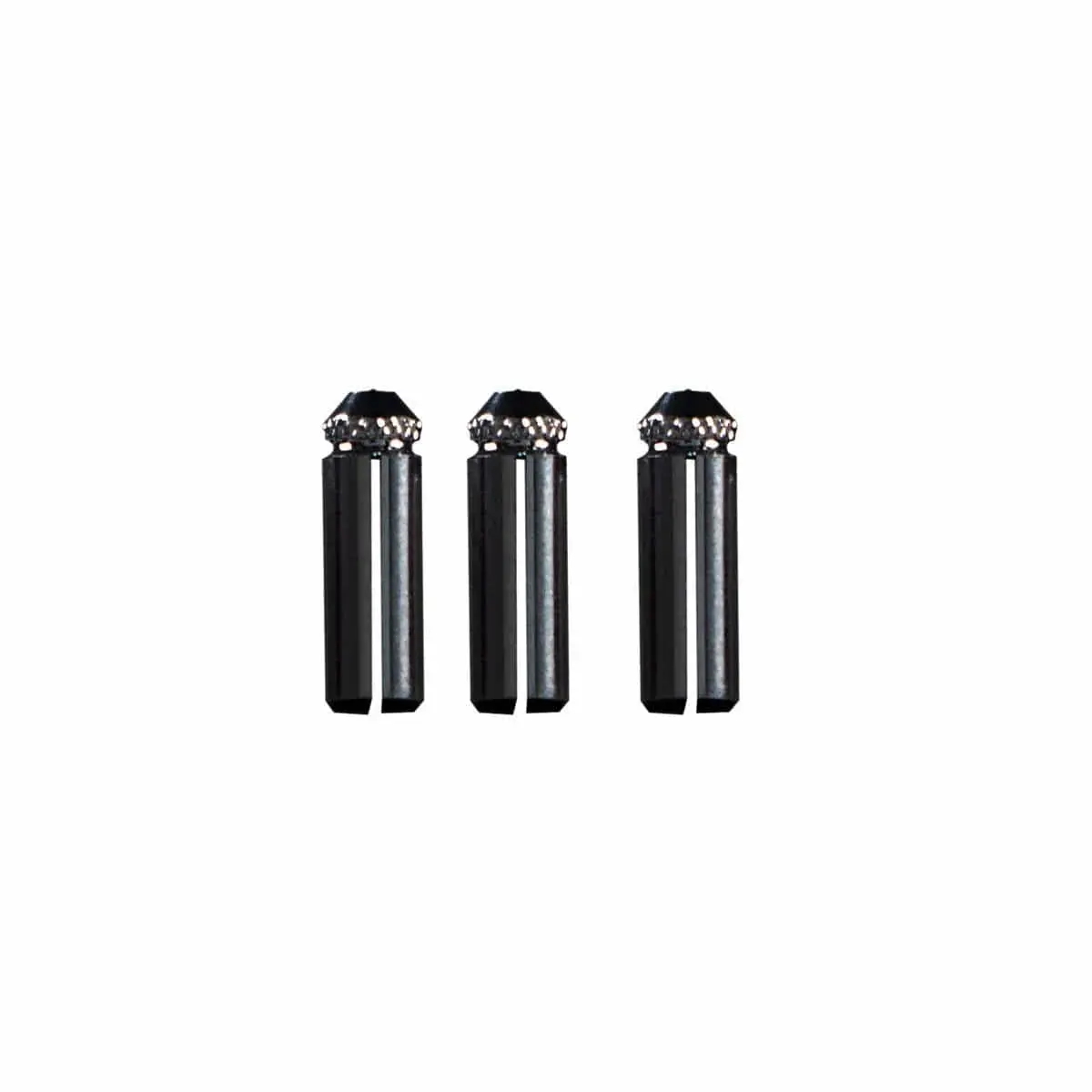 Professional Flight Protectors, 3-Piece Dart Accessory Set for Players, Solid Design for Damage Protection and Extended Flight Life, Prevents Splitting, Set Of 3, Aluminium, Dart Flights