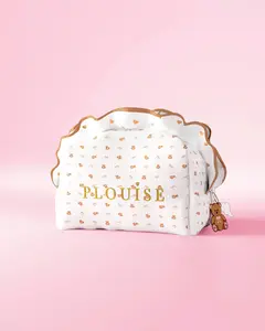 Teddy Bear Frill Makeup & Skincare Bag