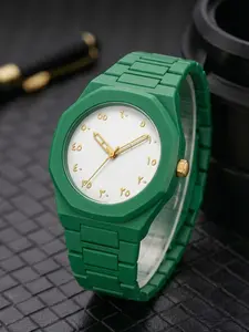 Men's Case Dial Quartz Watch, Elegant Analog Dial, Fashionable Arabic Numerals, Versatile Casual Business Student Watch, Trendy and Stylish, Business Quartz Wristwatch