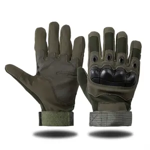 Men's All-Season Outdoor Cycling Sports Long Finger Gloves, Tactical Gloves, Durable & Comfortable Riding Gear, Perfect for Spring Summer Fall Winter