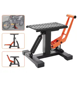 Motorcycle Hydraulic Jack Lift Stand – 440lb Capacity Adjustable Dirt Bike