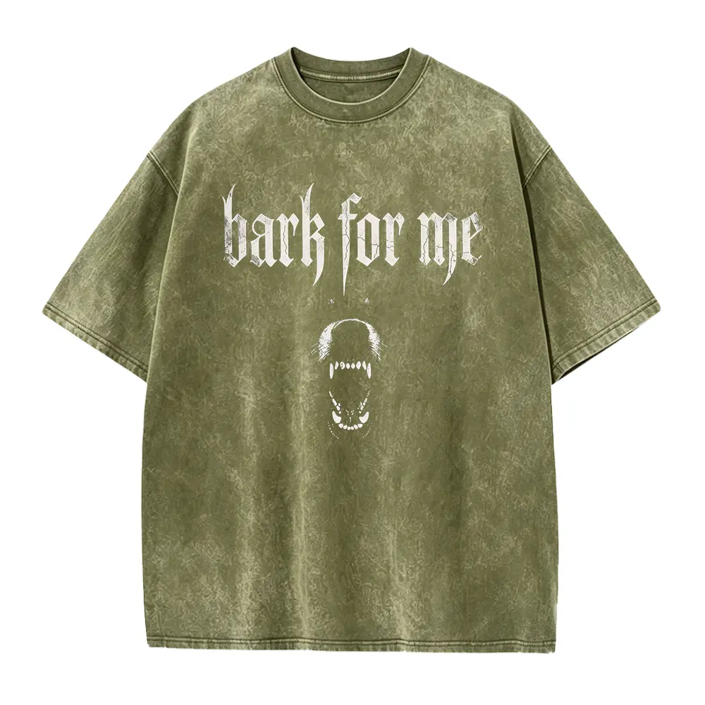 Washed T-shirt-Green