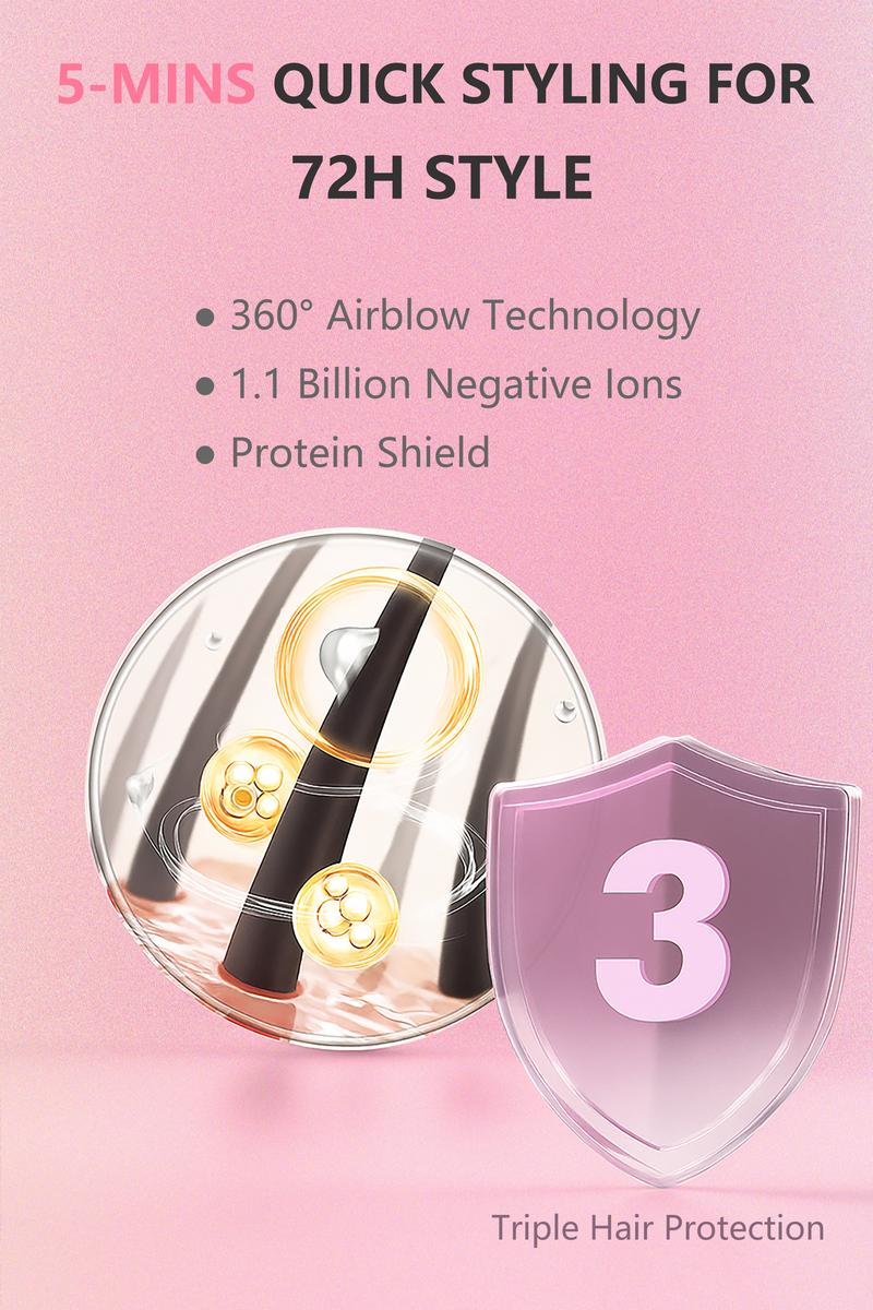 FORLIFA Pro 3-in-1 Automatic Curling & Straightening Iron FL1001 ...