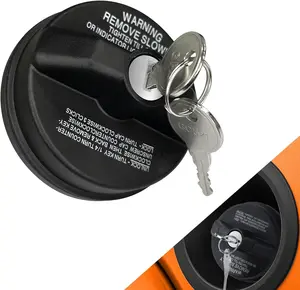 Locking Gas Cap, Lock Fuel Cap Compatible With Chevy GMC Silverado Cruze Express Malibu Colorado Suburban Tahoe Equinox Terrain Sierra Savana Acadia Acura Buick Cadillac Lexus And More