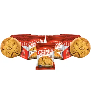 Classic Cookie Soft Baked Peanut Butter Cookies with Reese's Peanut Butter Chips, 2 Boxes, Individually Wrapped Snack Cookies