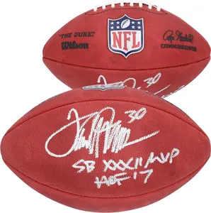 Terrell Davis Denver Broncos Autographed Duke Full Color Football with Multiple Inscriptions - Fanatics Authentic Certified