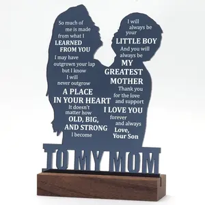 Christmas  for Mom Mother, Mom Gifts for Mothers Day from Son, Birthday Gifts for Mom from Son, Mothers Day Sign Gifts for Mom from Son, Valentines Day  for Mom