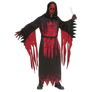 Aged Devil Ghost Face Costume for Adults