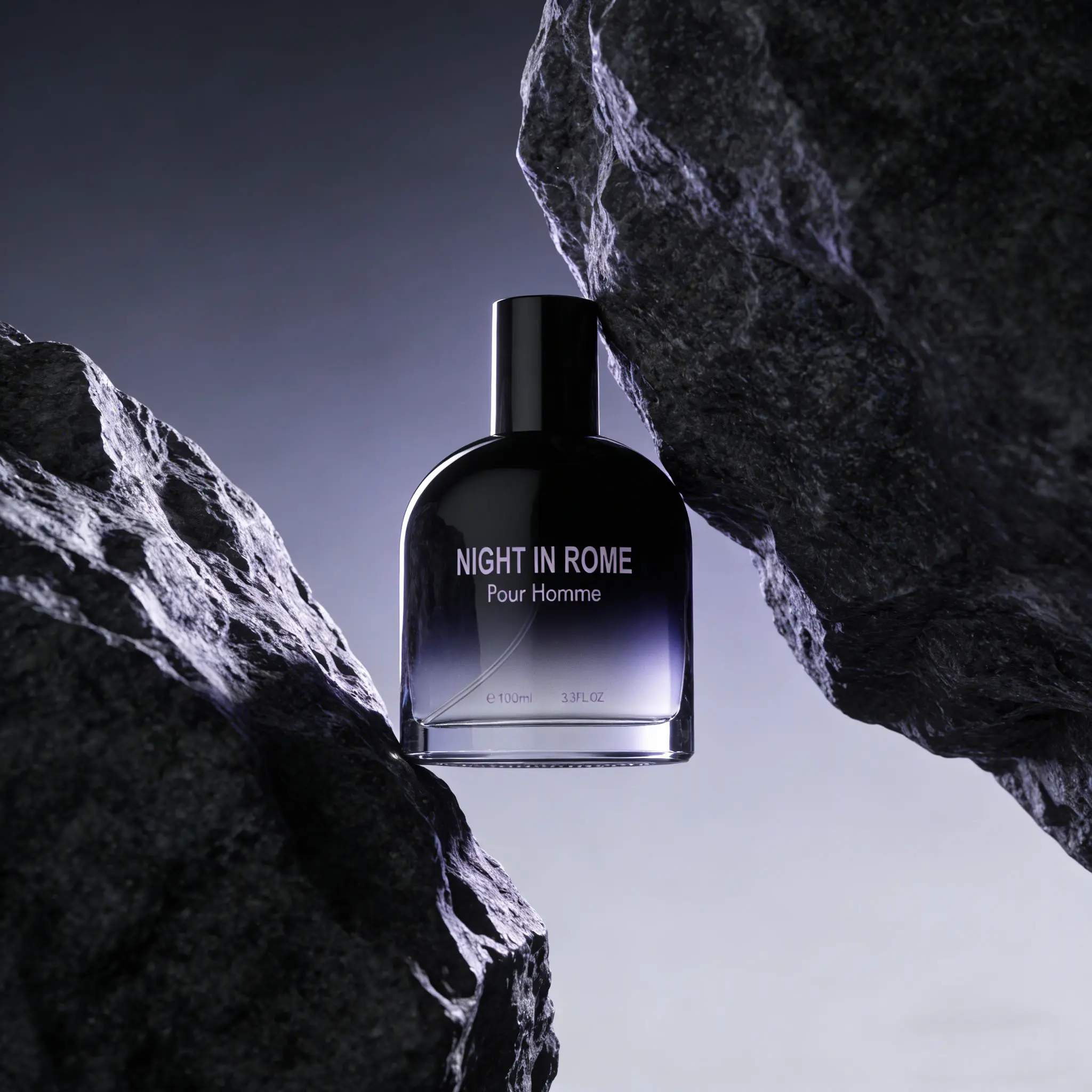 Night in Rome - 3.3Oz Mens Luxury Cologne, Long-Lasting Fresh Violet Scent, Enhance Charm to Attract Women