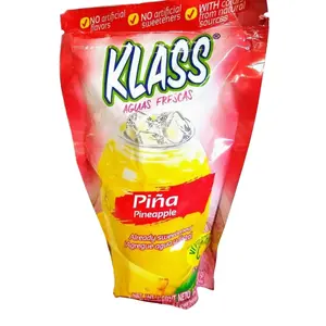 Klass Pineapple (Piña) Powdered Drink Mix 14.1 Oz Package