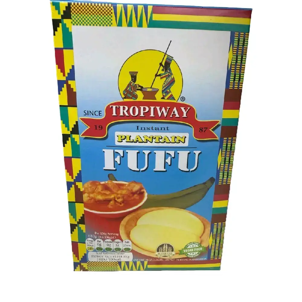 Tropiway Plaintain Fufu Flour, Baking Flour  24oz