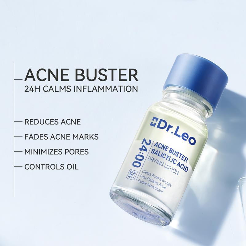 Dr.Leo 24H Acne & Pimple Treatment Drying Lotion | Salicylic Acid + Sulfur + Niacinamide | Viral Product | Inflammation Relief, Post-Blemish Care & High Pressure Pimple Relief