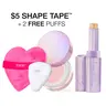 #trippinwithtarte shape & bake duo – shape tape concealer stick & setting powder