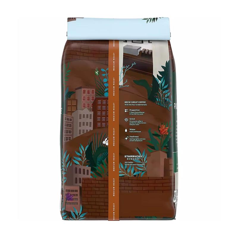 Starbucks Pike Place Roast Medium Roast Ground Coffee, 40 oz.