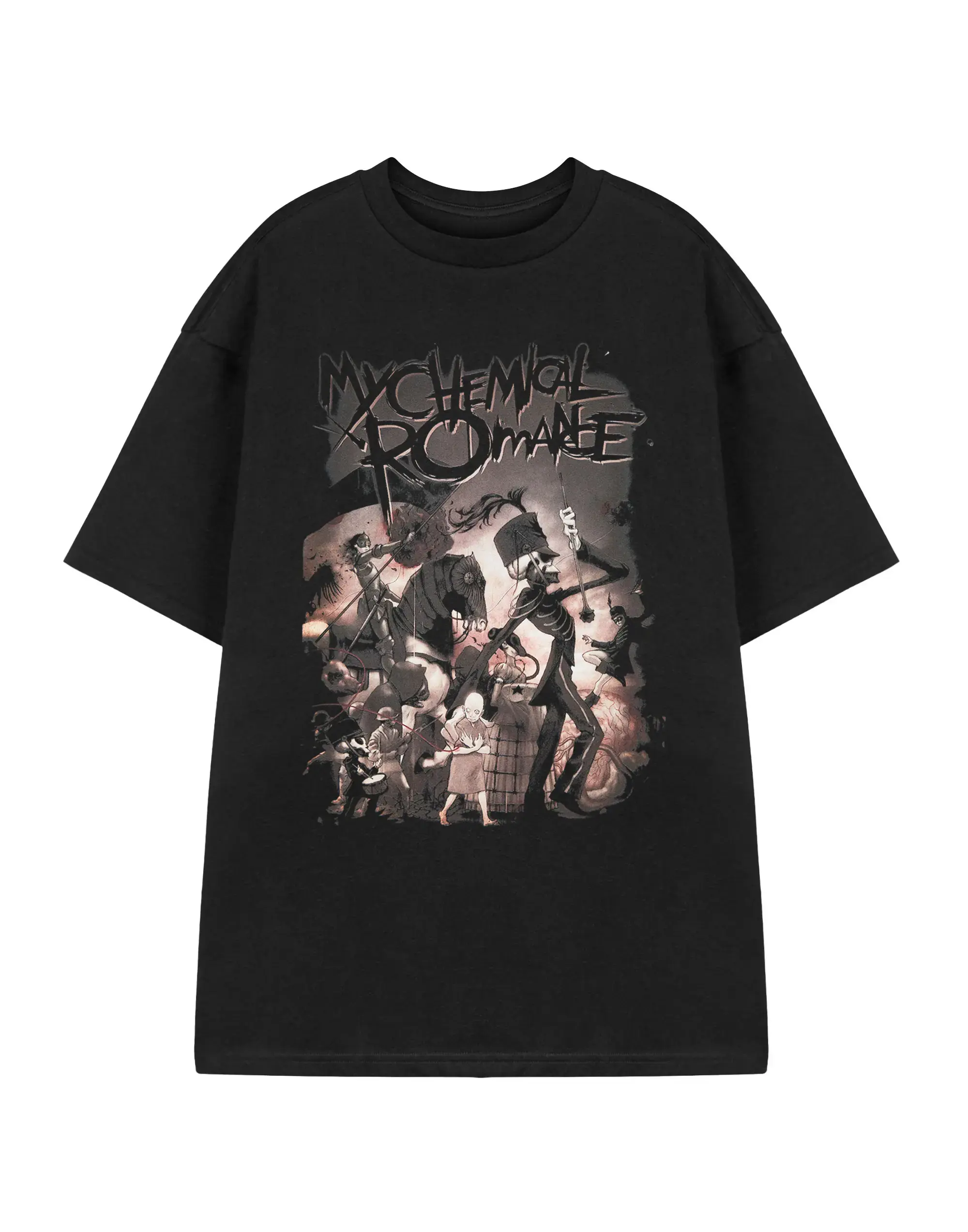 My Chemical Romance The Black Parade T-Shirt, Vintage MCR Band Tee, Emo Rock Music Shirt, Unisex Short Sleeve Gift Fan Alternative