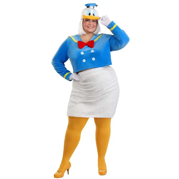 Plus Size Disney Donald Duck Costume for Women (© Disney)