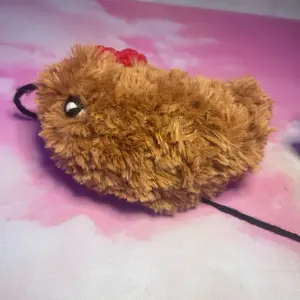 Crochet Amigurumi Zombie Chicken Plushie Stuffed Animal Toy