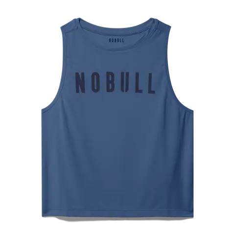 NOBULL Women's  Muscle Tank in Coastal Blue