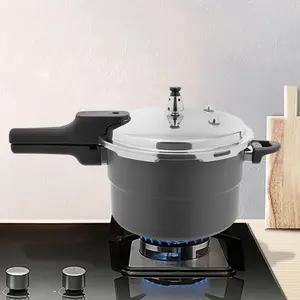 5.28 L Pressure Cooker with Steamer High Pressure Cooking Fast Meal Anti-Scald Handle Silicone Seal Ring
