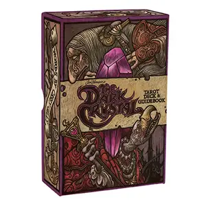 Enchanting Art The Dark Crystal Fantasy Tarot Card Decks - 12+ Age Themed Card Game with Guidebook