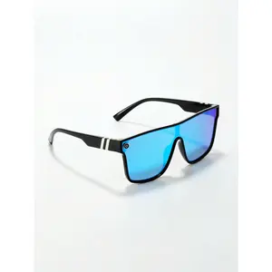 1pair Women Flat Top Sporty Fashion Glasses Sports Cycling Glasses For Outdoor For Summer Beach Vacation,Outdoor,Travel