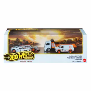 Hot Wheels Gulf Premium Collector Display Set