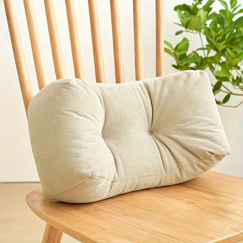 1 gorgeous lumbar pillow, student backrest cushion, office sleeping cushion, bed backrest cushion, Waist Wedge Bolster