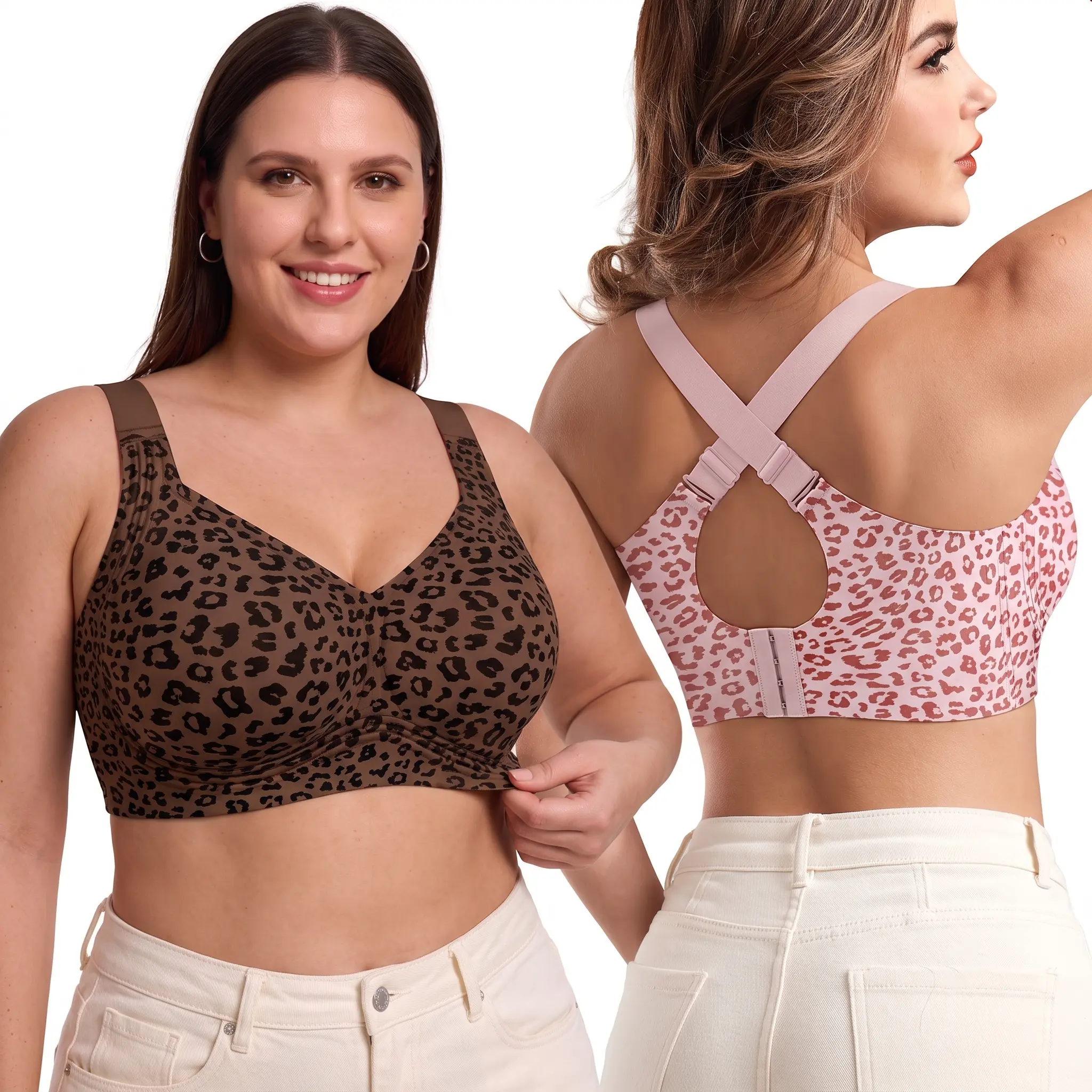 1/3PCS Women Jelly Bras Wirefree Full Coverage No Underwire Everyday Bras Comfortable Wireless Padded Tshirt Bra summervibes