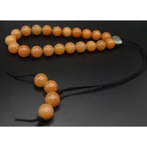 Red Aventurine Komboloi - Greek Worry Beads
