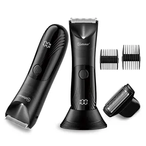 Hatteker Hair Grooming Kit with Multiple Attachments, Versatile Trimmer for Precision Cuts, Perfect for Home and Travel Use