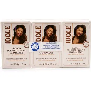3 pcs Idole Exfoliating Soap, 7 oz Body Care Cleanser