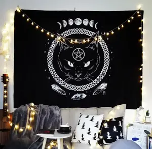 Occult Cat Tapestry - Perfect for Any Room Decor