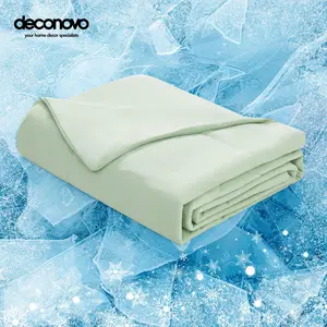 Deconovo Cooling Blanket, Cooling Quilt, Cooling Comforter, Absorbs Body Heat Blanket, Cool Design Soft Fluffy for Night Sweats Hot Sleeper
