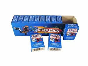 1 CASE OF GLASS STINKY STINK BOMBS 36 TOTAL - WHOLESALE(L)