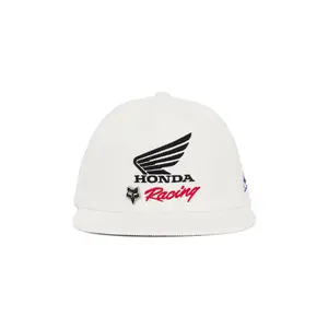 Fox Racing x Honda Adjustable Hat in White