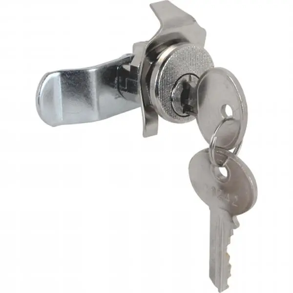 Heavy-Duty 5-Pin Tumbler Mailbox Padlocks with Keys, Secure Hardware Locks for Mailbox Security Needs (Standard Inches Size Compatibility)