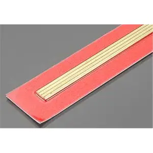 212 MAIN Customizable 2mm Round Brass Bendable Rod, K&S Engineering K-S9863, Ideal for Sailing Water Sports Modeling Craft, Bendable Metal, Cuttable