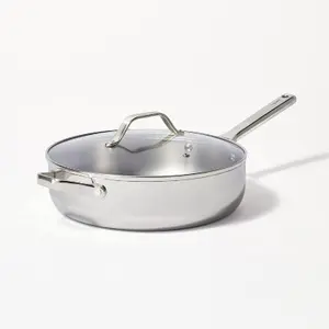 5qt Stainless Steel Saute Pan Silver - Figmint 5qt Stainless Steel Saute Pan Silver - Figmint