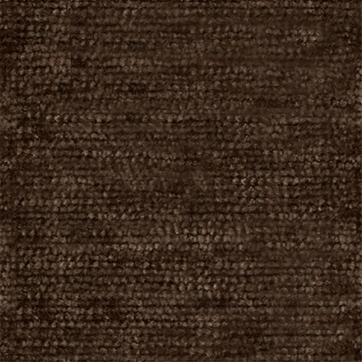 Royal 8009 Polyester Blend Faux Crush Velvet Fabric - Deep Brown, Chenille Weave, Fire Retardant, Heavy Migration, for Home Interiors