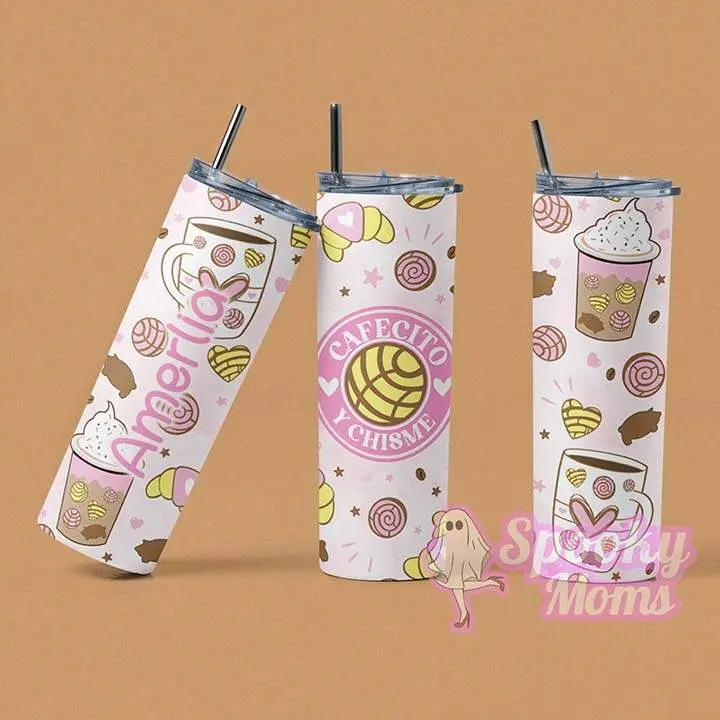 Cafecito Y Chisme 20 OZ Tumbler